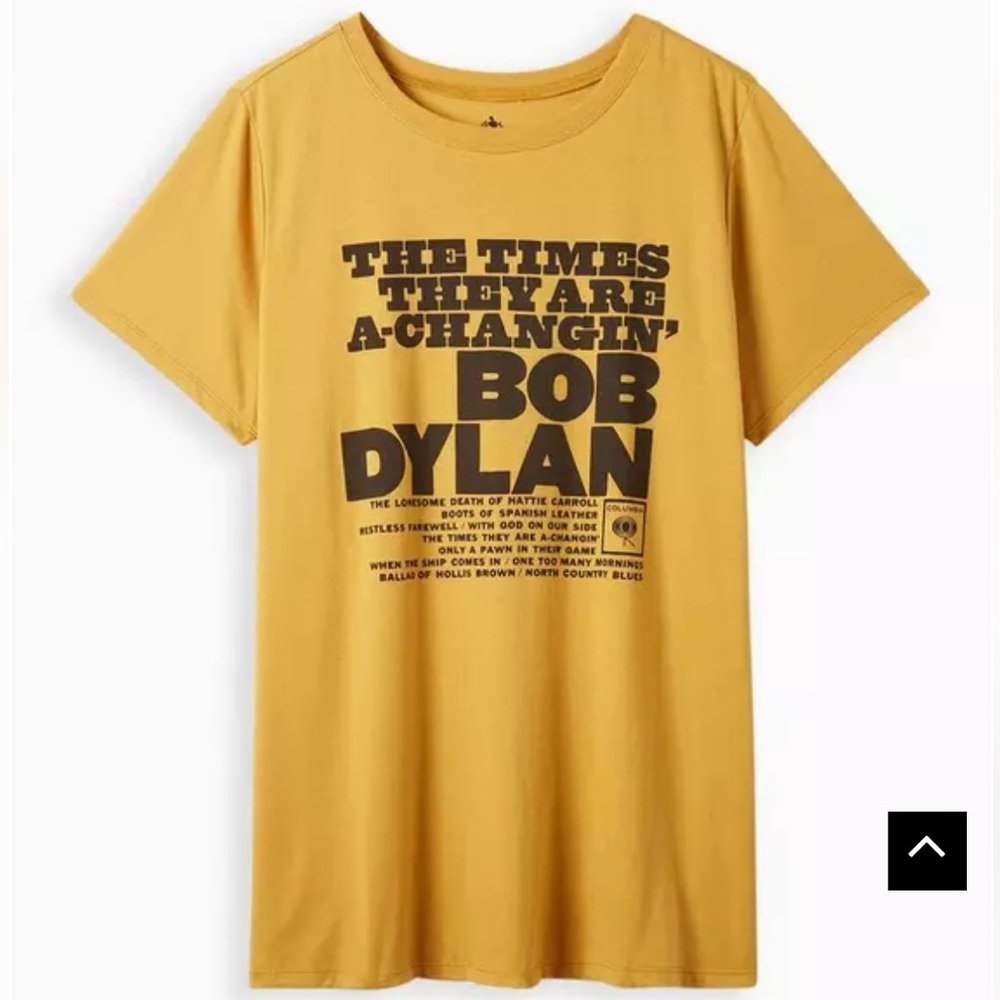 3 for $30.     Sz 5 / 28 TORRID Bob Dylan graphic tshirt NWT